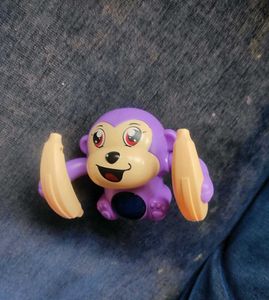 Purple Monkey Banana Toy