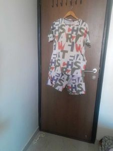 Letter Print Casual Dress Or CORD SET