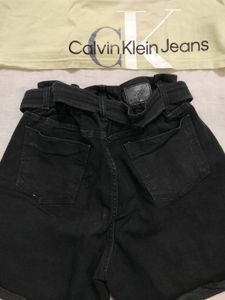 Crop Top With Shorts