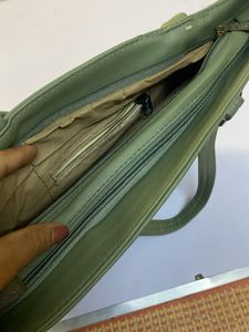 Elegant Green Olive Tote Bag