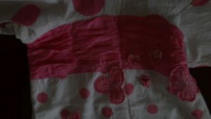 Pretty polka dots summer dress 10- 12/13 age