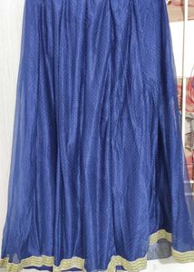 Elegant Navy Blue Skirt
