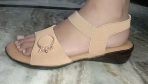 Tan Coloured Flats.