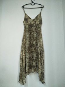 Asymmetrical Slip Dress