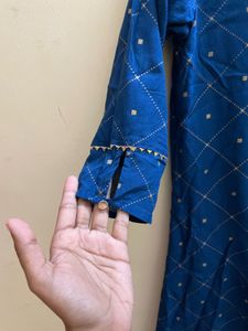 Navy Blue Kurta