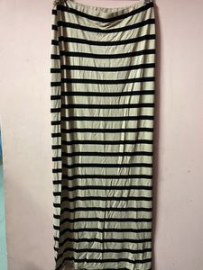 Striped Maxi Skirt