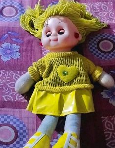 Vintage Yellow Doll
