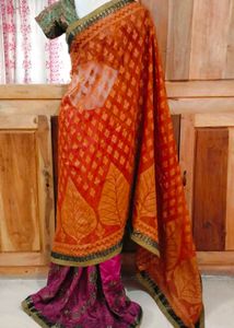 Saree ❤️with Blouse