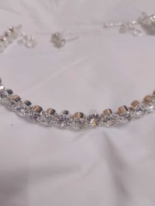 Shimmering silver Jewellery combo Sets for girls