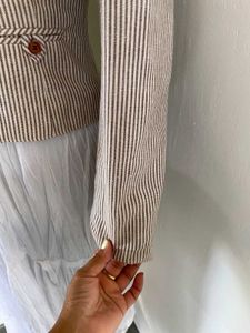 Striped Blazer Jacket
