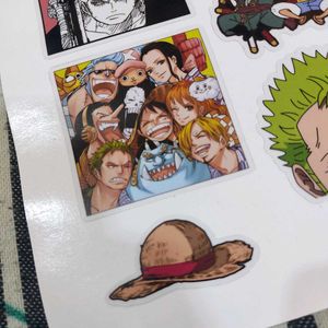Premium One Piece Vinyl Stickers For Laptop, Phone