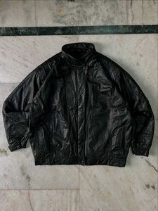 Vintage Old Money Leather Jacket