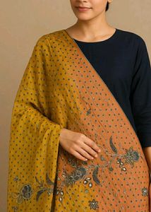 shade dupatta with heavy work