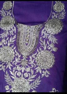 Cotton Neck Work Suit Sale