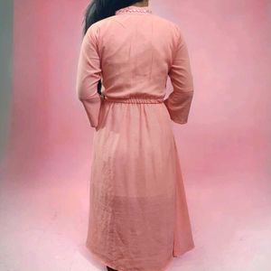 Peach Gown New Collection