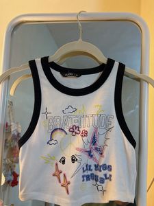 Cute Brattitude Crop Tank Top