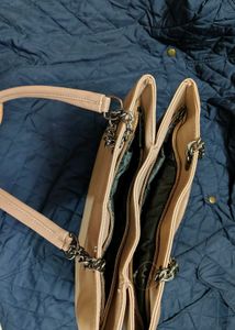 🔥♥️Nude mauvish shade handbag #New with tag