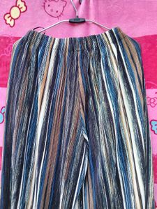 Striped Wide Leg Pants