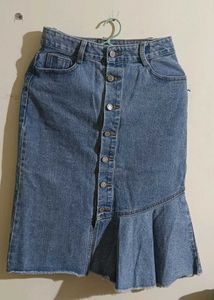 Perfect Denim Skirt