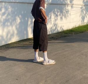 Korean Denim Jorts (adjustable waist)