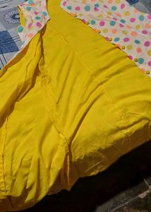 Polka Dot Duster &amp; Yellow Dress