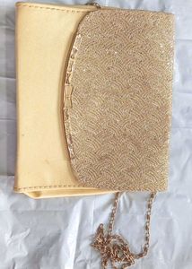 Sparkly Gold Clutch