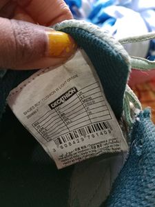 Light Blue Running Shoes