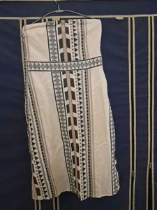 Patterned Mini Dress tube
