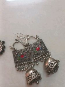 Combo Of 4 Earrings. Hardly Used
