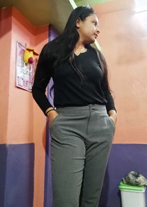 High Waist Bootcut Trouser For Women