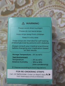 BeatO Curv Glucometer Test Strips [25]