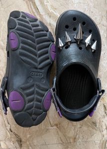 limited  edition Black Panther Crocs