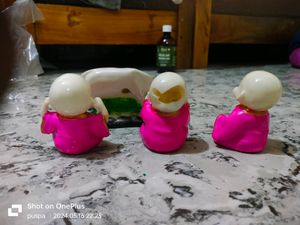 Set Of 4 Laughing Buddha