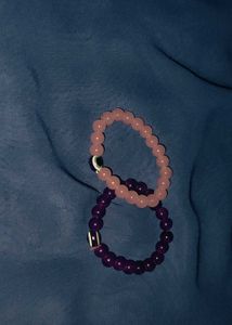 Beaded Bracelet Set Of 2