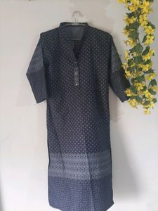 Elegant Blue Kurta WITH FREEBIES!!