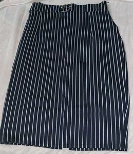 Striped High Waist Skirt