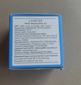 Laneige Water Sleeping Mask 25 ml
