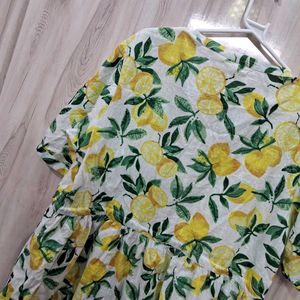 Yellow Midi Dress