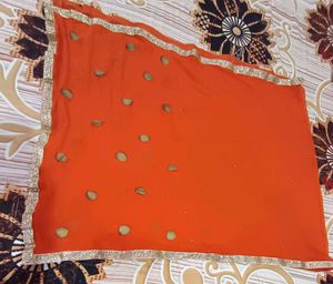 Orange Dupatta