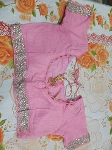 Pink Embellished Blouse