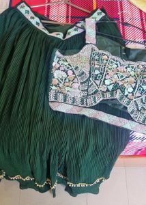 Green Kurta Set