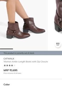 ✨Brand New: CATWALK Brown Ankle Boots✨