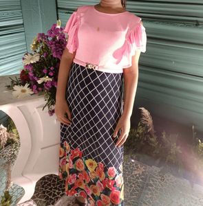 Floral Bottom Dress