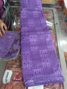 Purple Dress Material