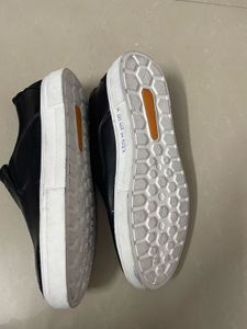 Black Slip-on Casual Shoes