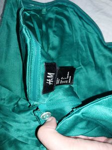 H&amp;M Emerald Green Tube Dress