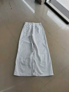 White Wide Leg Jeans