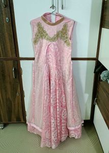 beautiful baby pink kurta/gown
