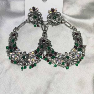 A Silver colour Jhumka For Every Occasion