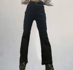 Black Flared Jeans